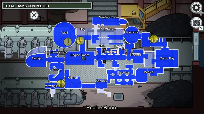 The Airship 英語マップ